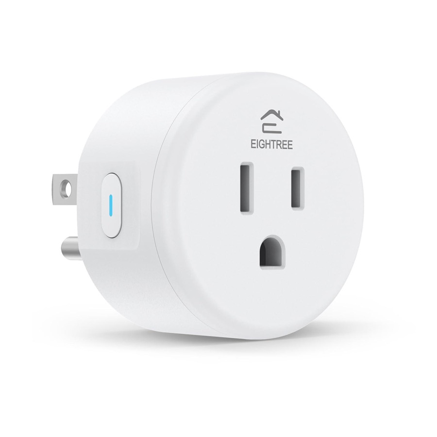 Smart Plug, Smart Home WiFi Outlet Compatible with Alexa & Google Home, Smart Socket with Remote Control & Timer Function, 2.4GHz WiFi Only